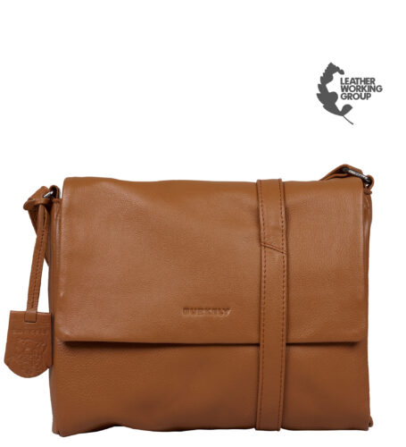 LUSH LUCY SATCHEL BAG - Cognac