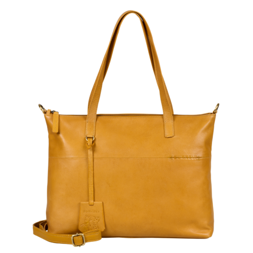 NATURAL NORAH WORKBAG 14" - Yellow