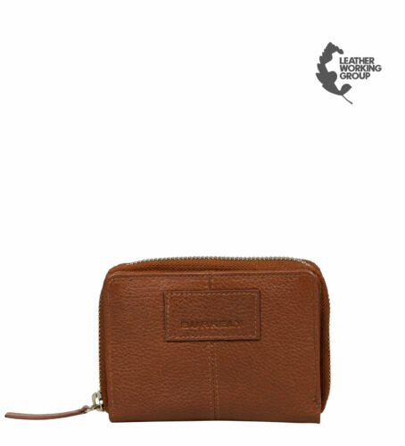 SOFT SKYLAR DOUBLE FLAP WALLET - Chestnut