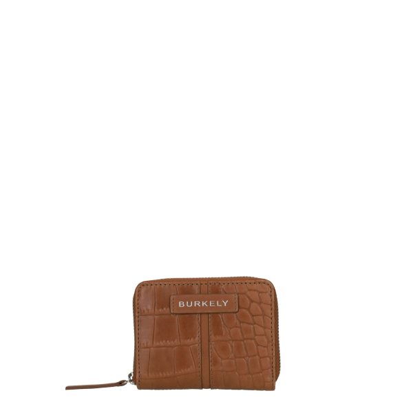Cool Colbie Kollektion Damen Ledertasche in Cognac, hochwertige Ledertasche mit RFID-Schutz und kompakter Small Zip Around Wallet