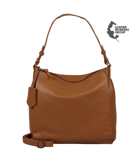 LUSH LUCY HOBO - Cognac