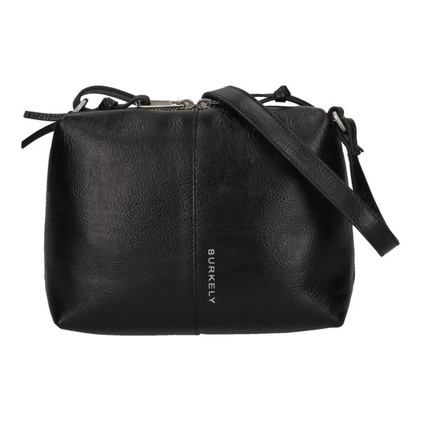 Myra camerabag black leather bag compact crossbody bag with multiple compartments and zipper