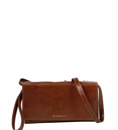 FINE FLORENCE PHONE BAG - Chestnut