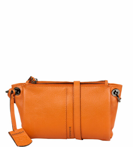 RADIENT RAEVEN DOUBLE ZIP CROSSBODY - Oranje