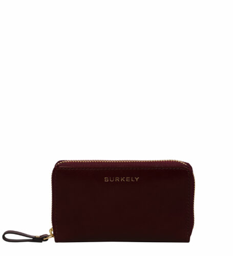 VINTAGE VEDA MEDIUM ZIP AROUND WALLET - Cherry