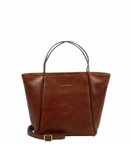 FINE FLORENCE HANDBAG - Chestnut