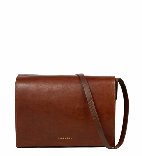 FINE FLORENCE SATCHEL BAG - Chestnut