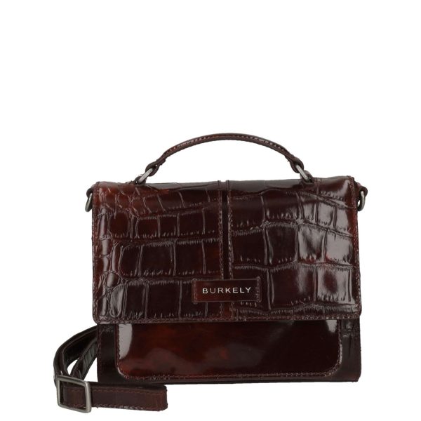Elegante BURKELY Cool Colbie Citybag Small bordeaux rood dames tas